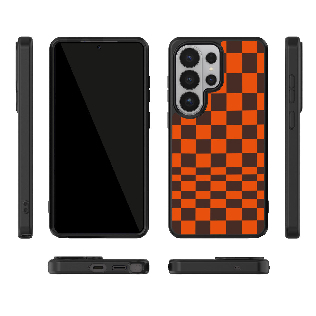Amber Pop Samsung Galaxy S26 Ultra case – multi-angle view