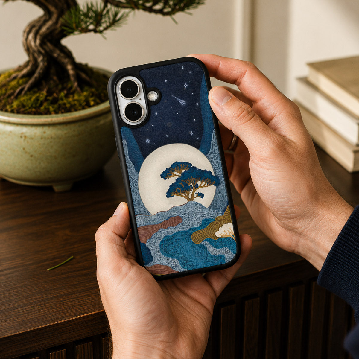Japanese Art Designer iPhone 16 Plus Case – Aura Farming | MagSafe — view 2