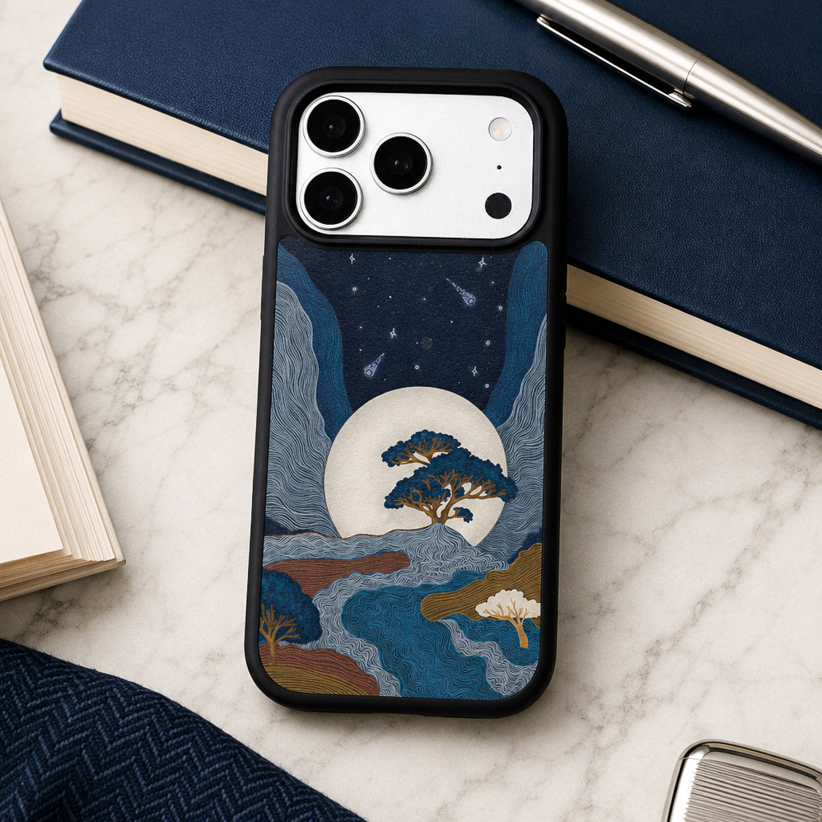 Japanese Art Designer iPhone 18 Pro Case – Aura Farming | MagSafe — view 3