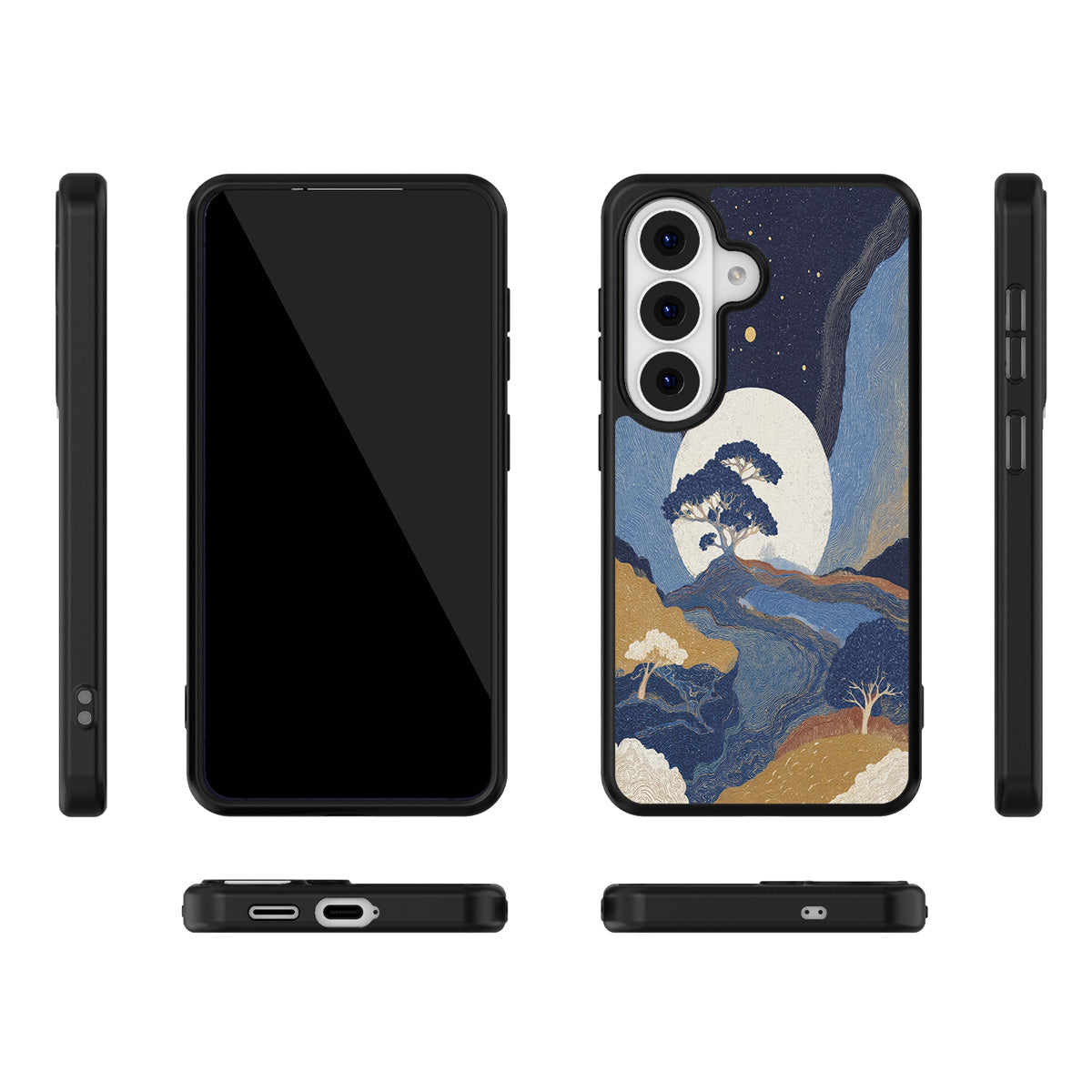 Aura Farming Samsung Galaxy S26 case – multi-angle view