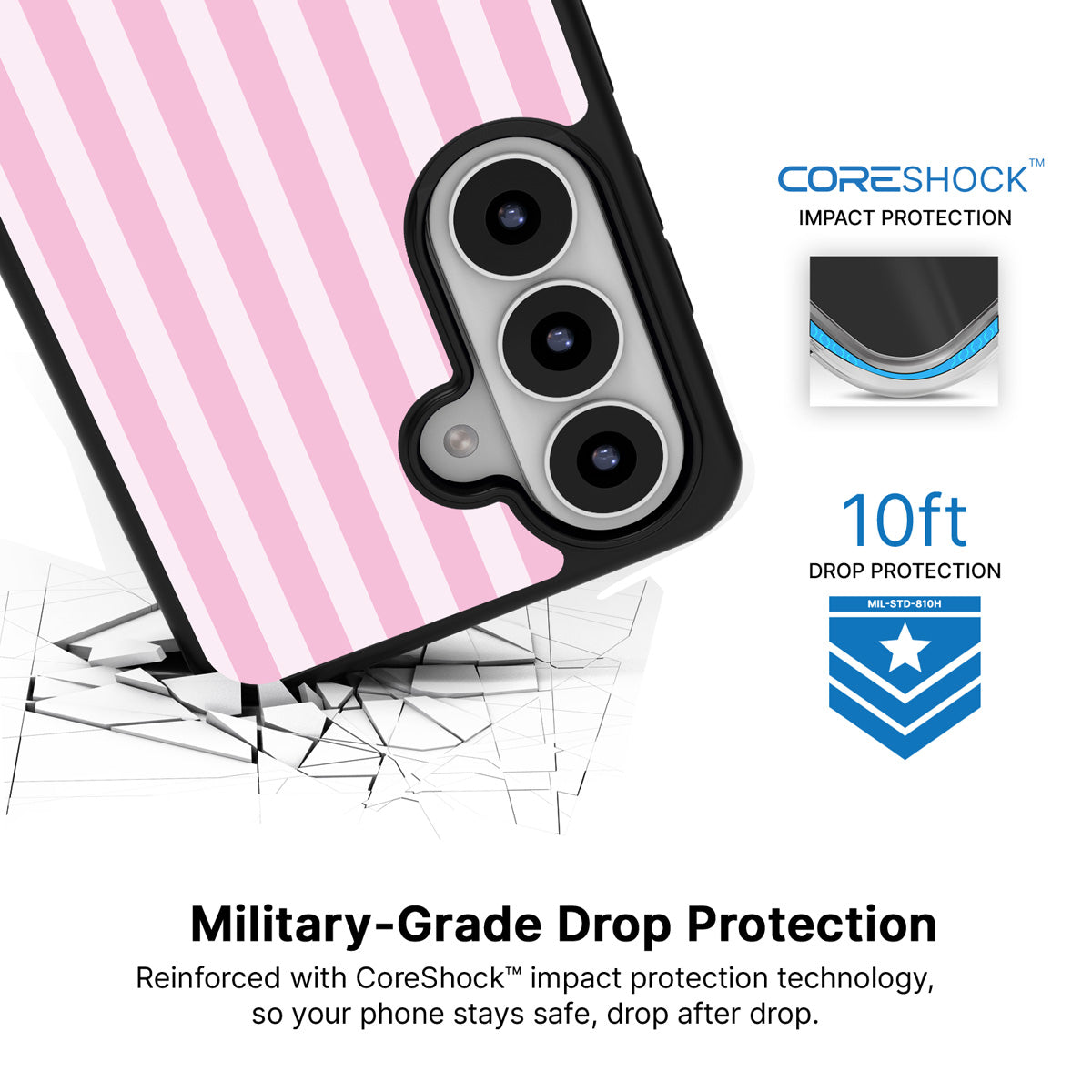 Cabana Samsung Galaxy S26 Plus case with 10ft military-grade drop protection