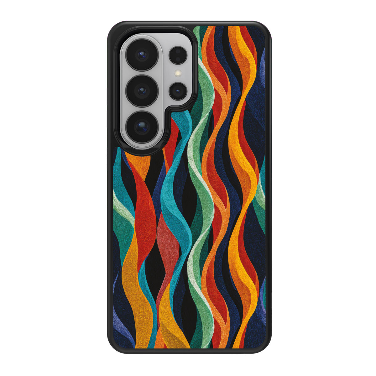 Coastal Waves design back view – Samsung Galaxy S26 Ultra case