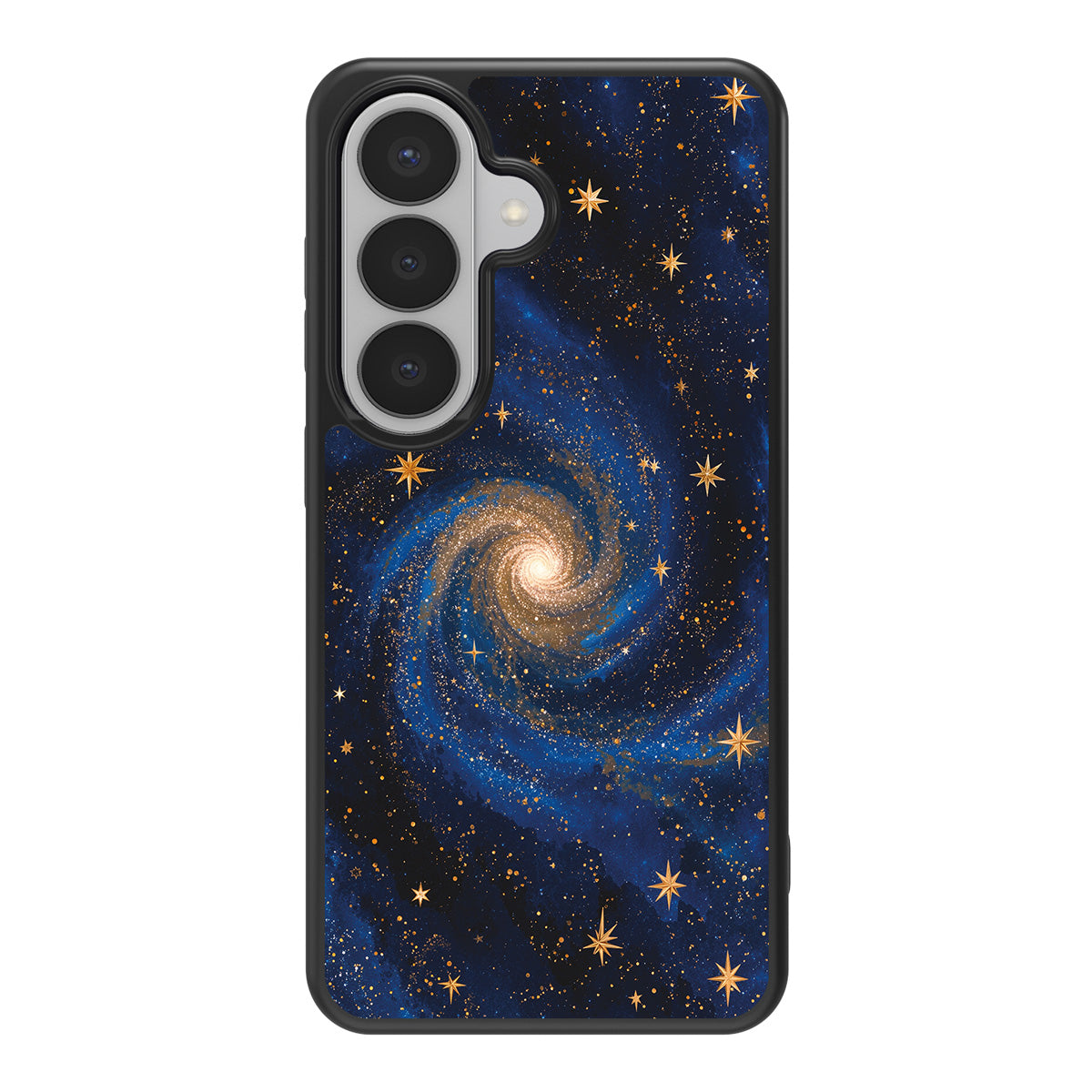 Cosmic Tide design back view – Samsung Galaxy S26 case
