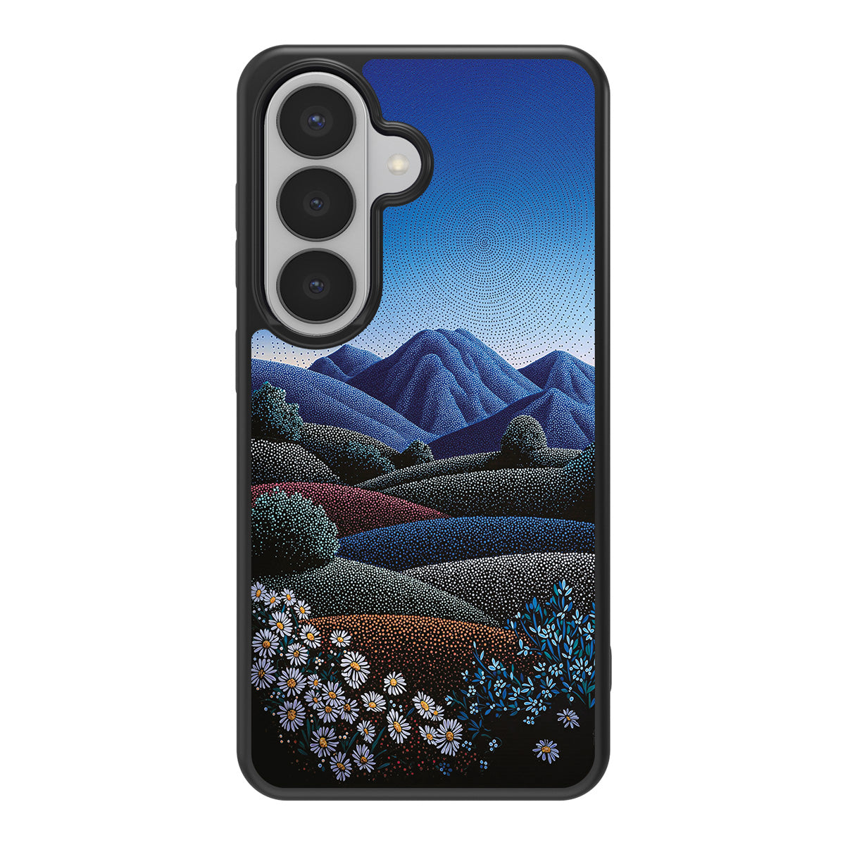 Indigo Hills design back view – Samsung Galaxy S26 Plus case