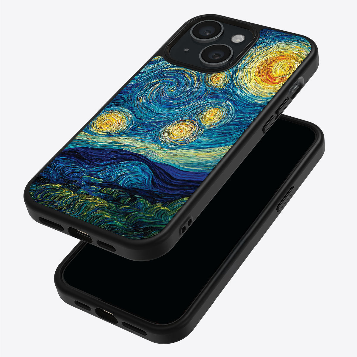 Astral Waves iPhone 13 case – back and side view