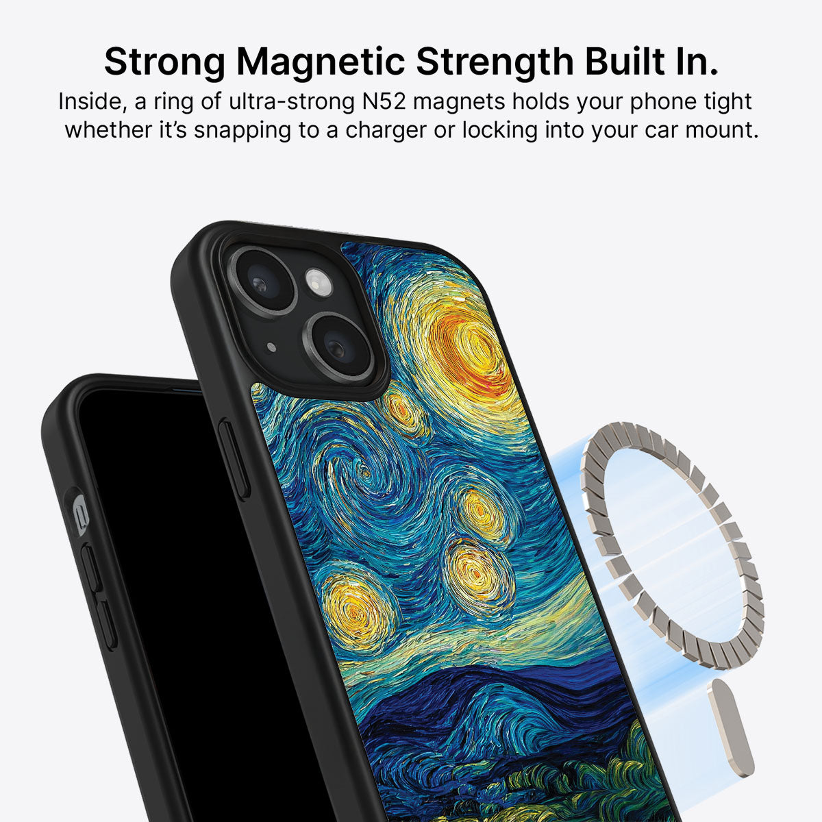 iPhone 13 MagSafe case – Astral Waves design