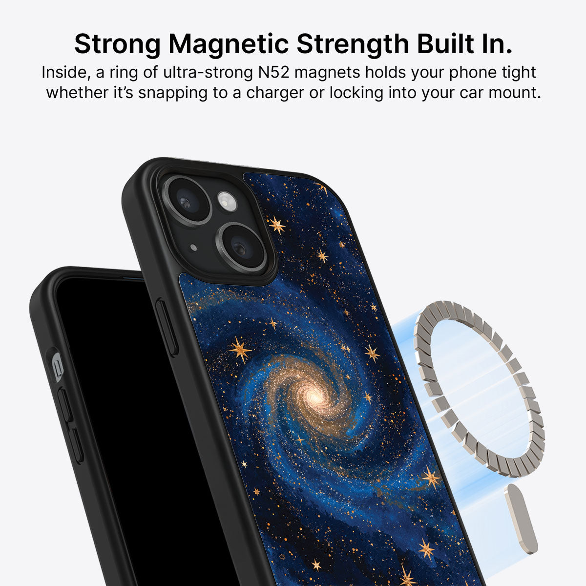 iPhone 13 Case with MagSafe – Cosmic Tide