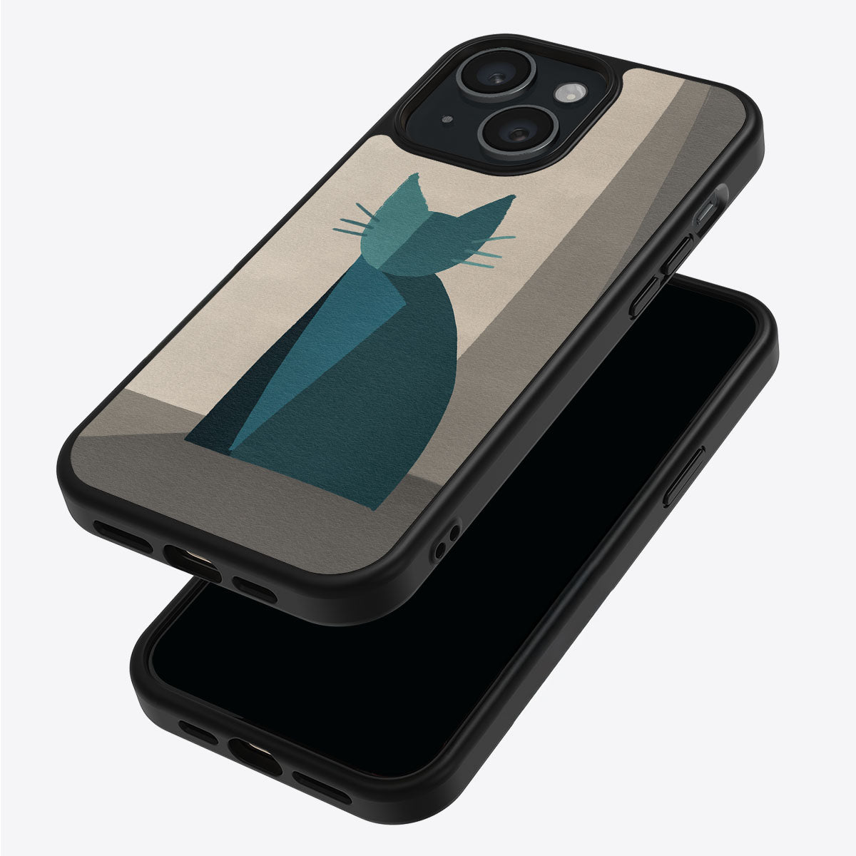 Cubist Feline - iPhone 13 Case #case type_core (magsafe), #case type_core (non magsafe)
