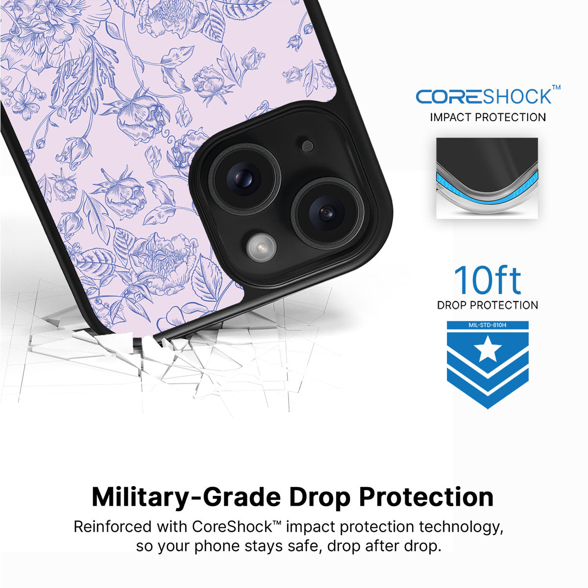 Etched Botanics - iPhone 13 Case #case type_core (magsafe), #case type_core (non magsafe)