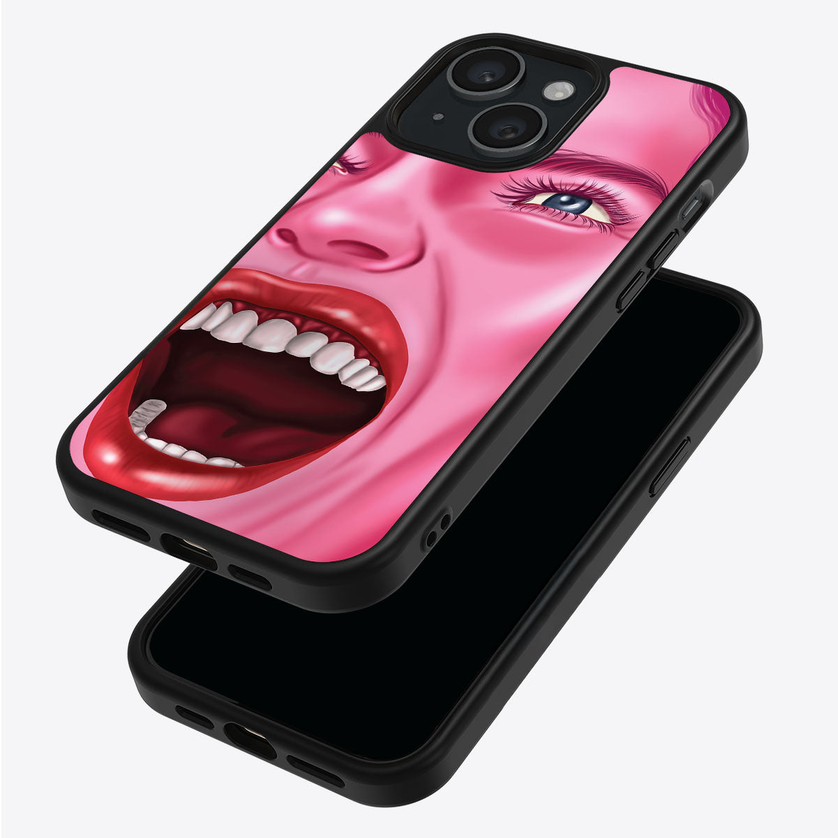 Pink Rage - iPhone 13 Case #case type_core (magsafe), #case type_core (non magsafe)