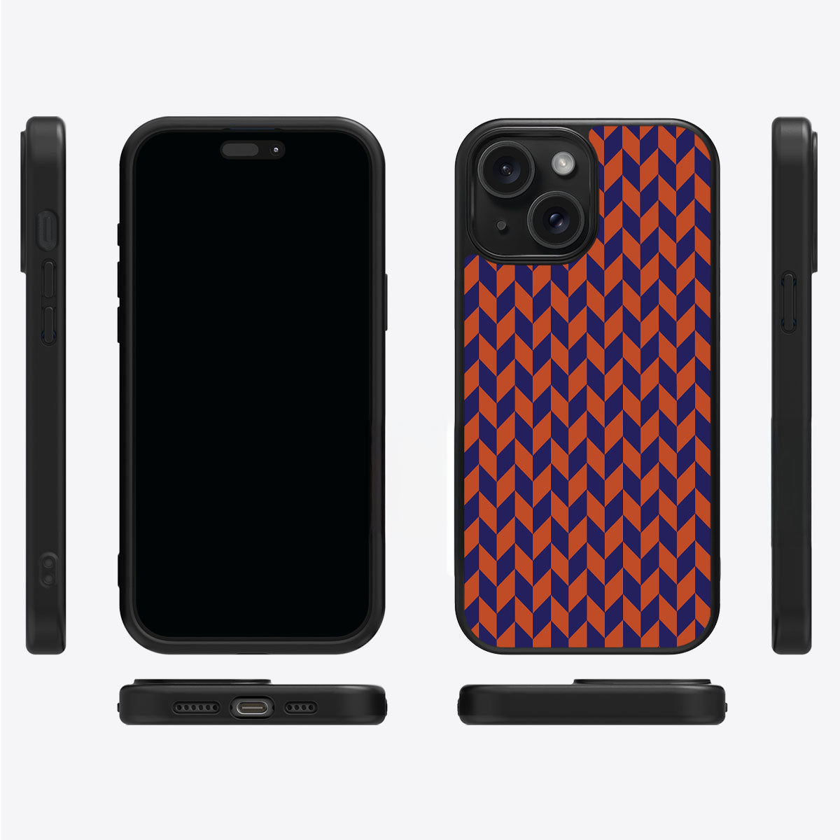 Twilight Chevron - iPhone 13 Case #case type_core (magsafe), #case type_core (non magsafe)