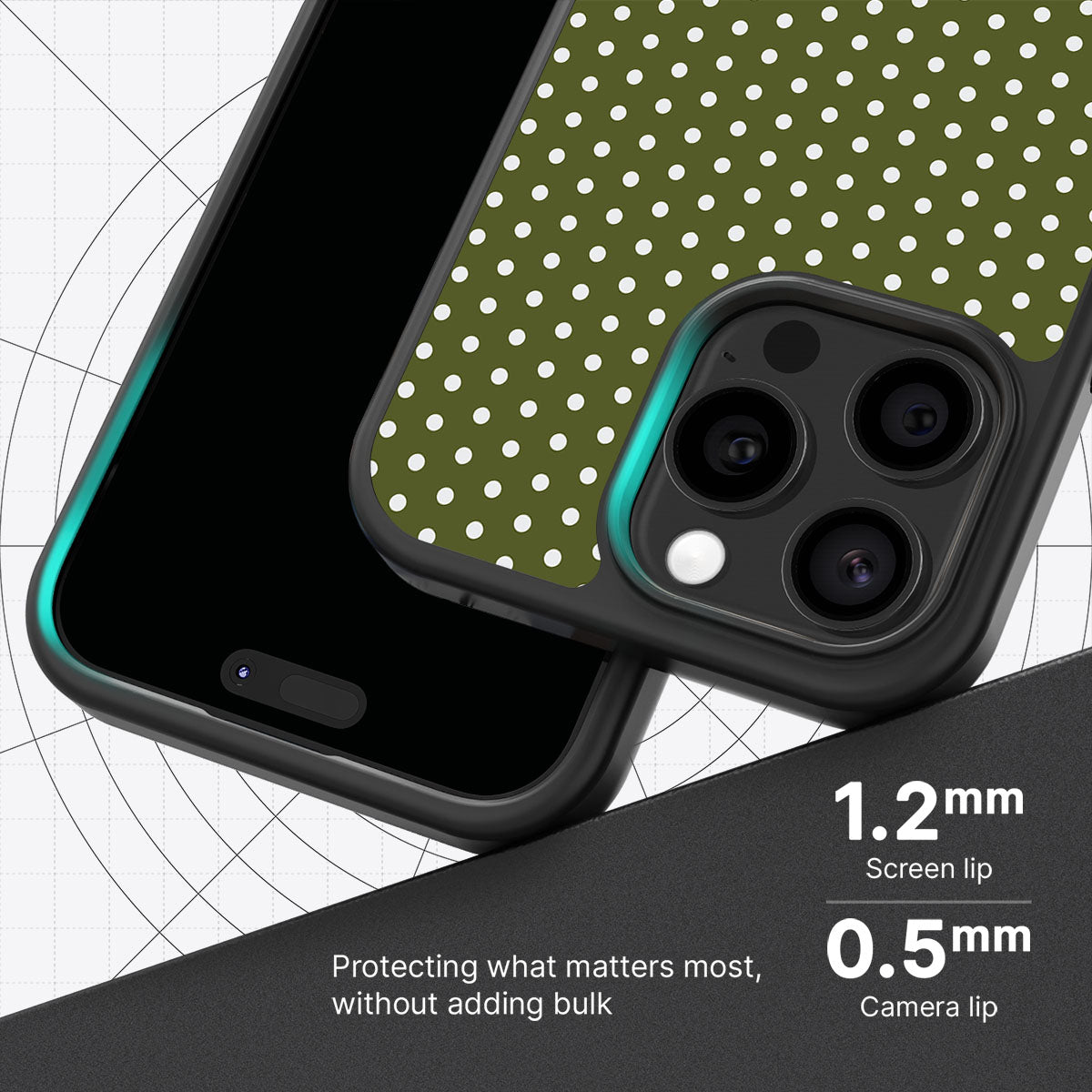 Forest Mesh - iPhone 13 Pro Case #case type_core (magsafe), #case type_core (non magsafe)