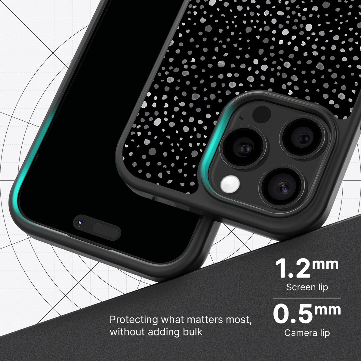 Graphite - iPhone 13 Pro Case #case type_core (magsafe), #case type_core (non magsafe)