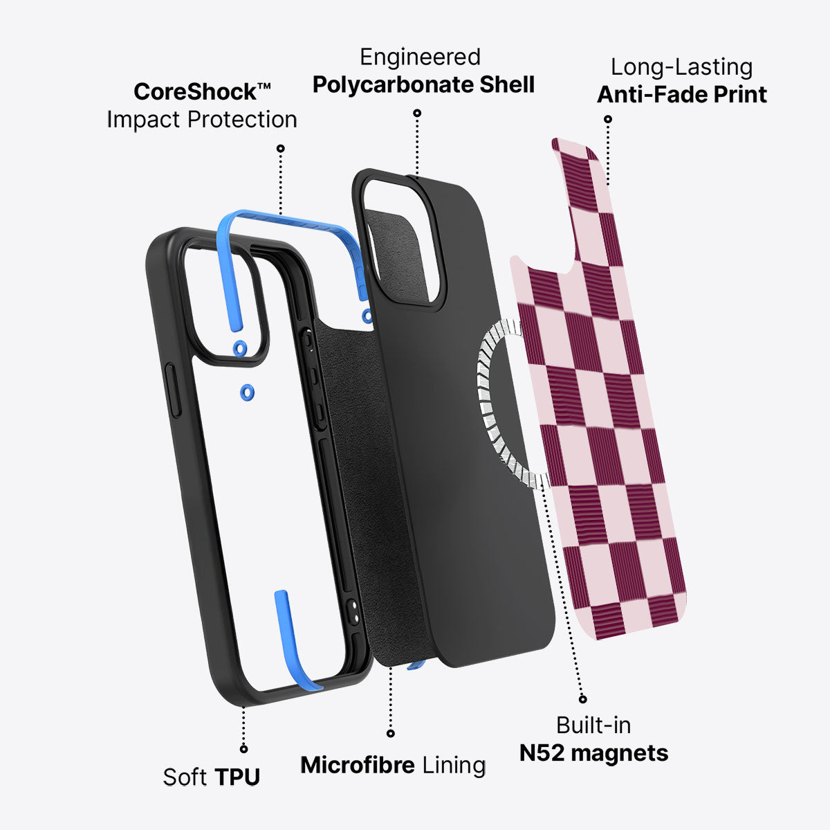 Majestic Mosaic - iPhone 13 Pro Case #case type_core (magsafe)