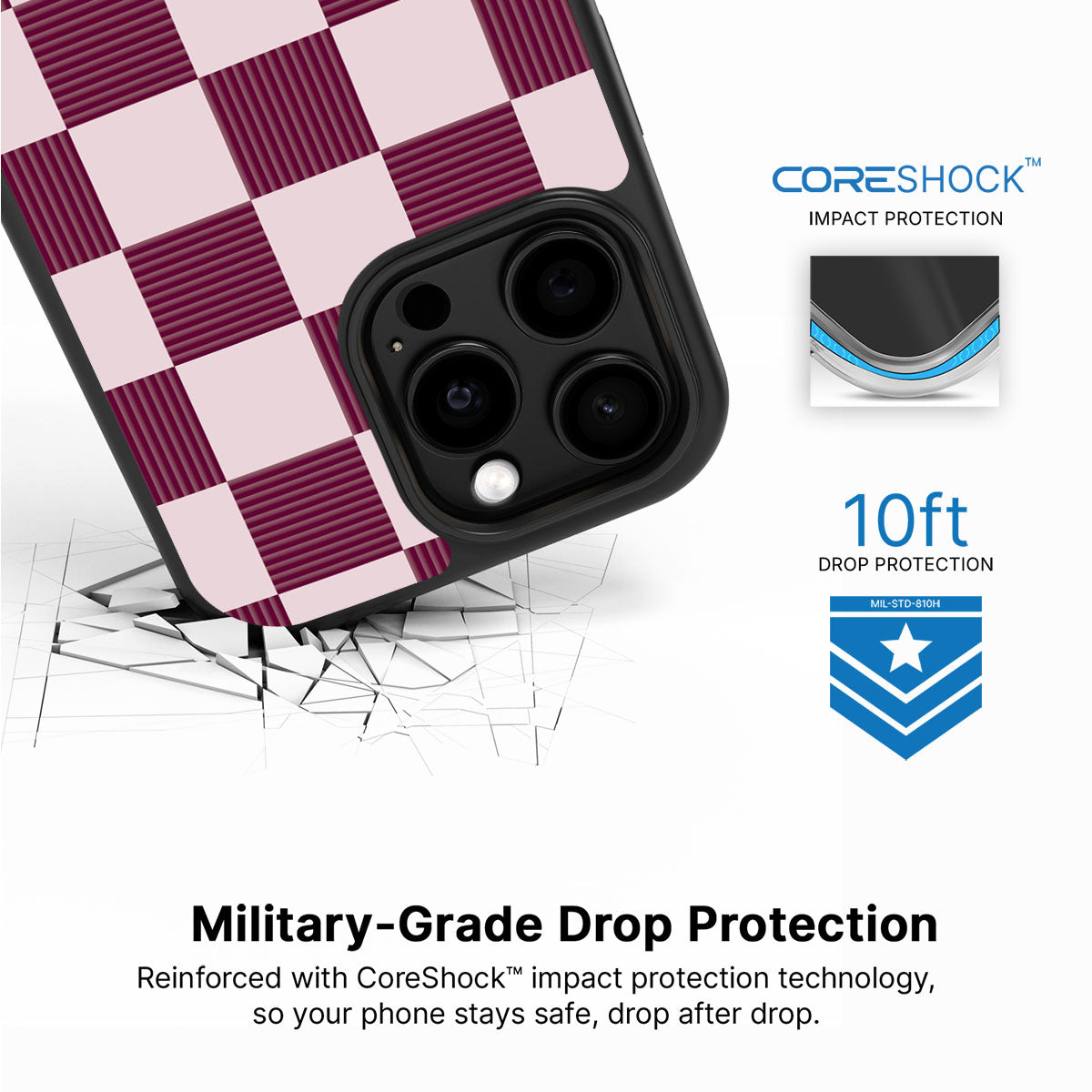 Majestic Mosaic - iPhone 13 Pro Case #case type_core (magsafe), #case type_core (non magsafe)