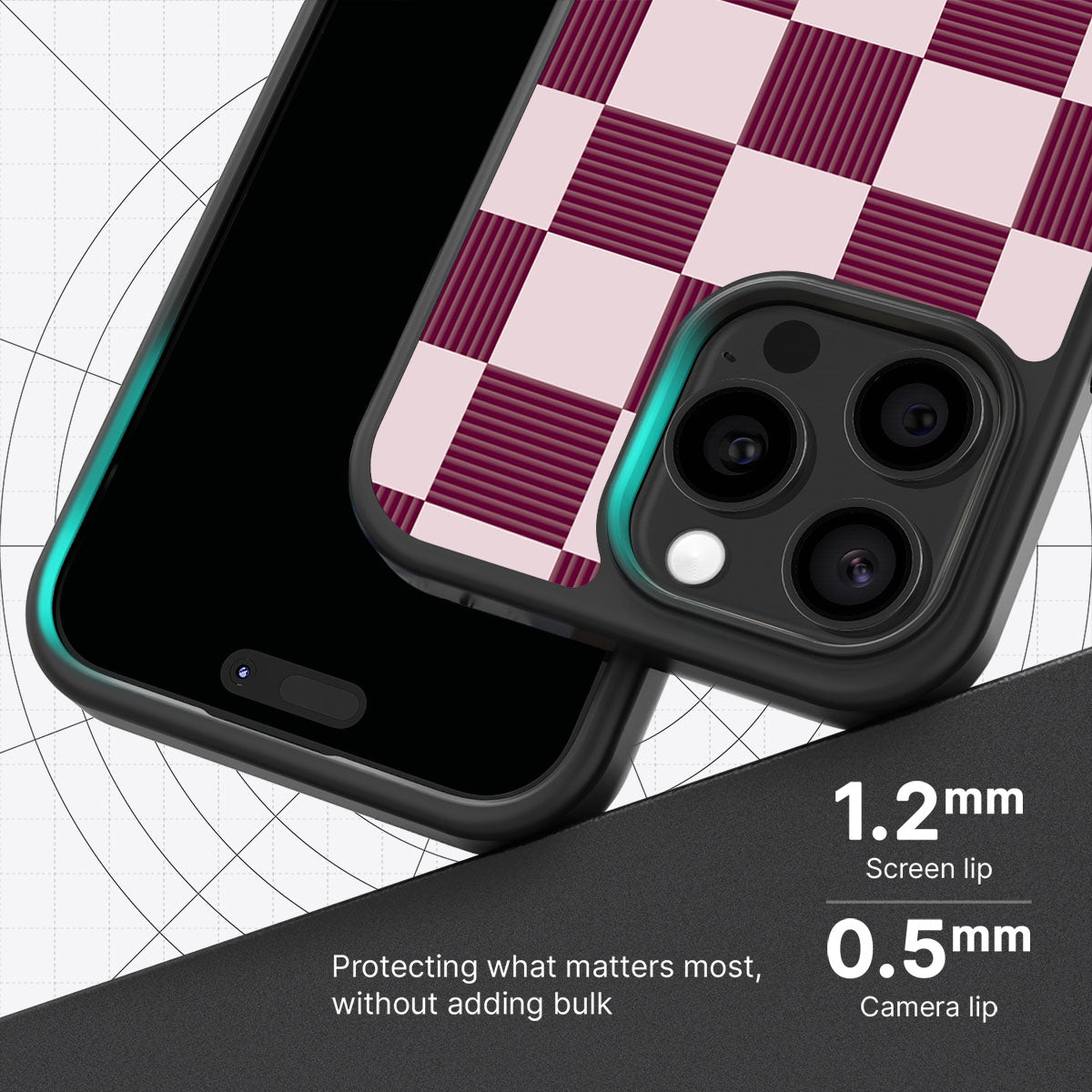 Majestic Mosaic - iPhone 13 Pro Case #case type_core (magsafe), #case type_core (non magsafe)