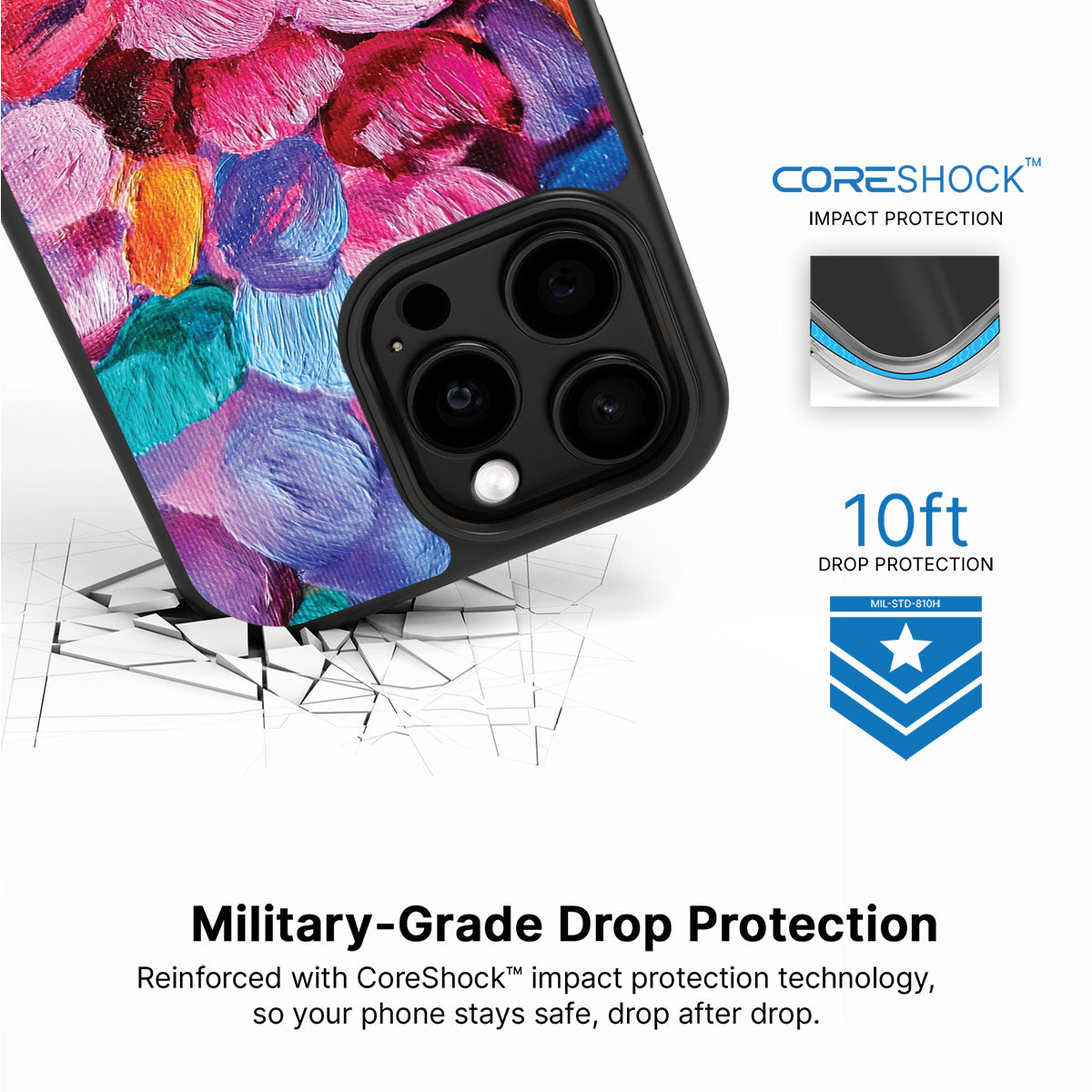 Petal Mosaic - iPhone 13 Pro Case