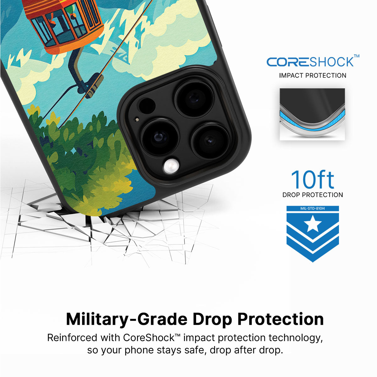 Queenstown - iPhone 13 Pro Case #case type_core (magsafe), #case type_core (non magsafe)