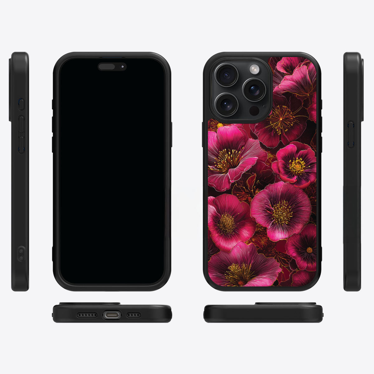 iPhone 13 Pro Case with MagSafe – Ruby Flora