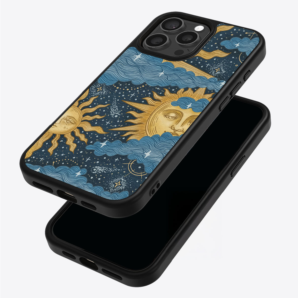 Solar Play iPhone 13 Pro case – back and side view