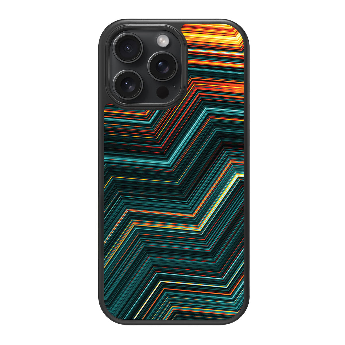 Techno Waves - iPhone 13 Pro Case #case type_core (magsafe), #case type_core (non magsafe)