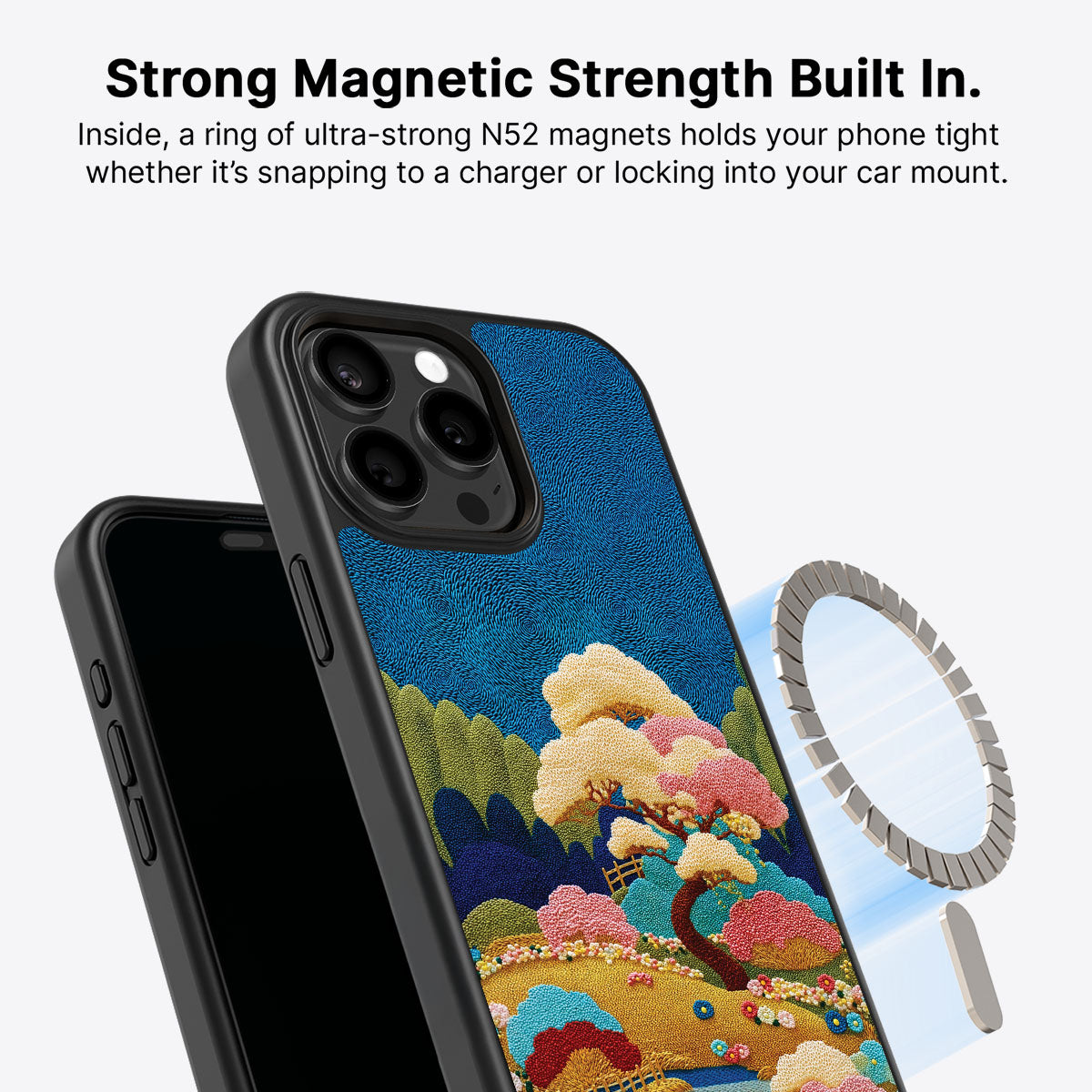 iPhone 13 Pro Case with MagSafe – Zen Garden