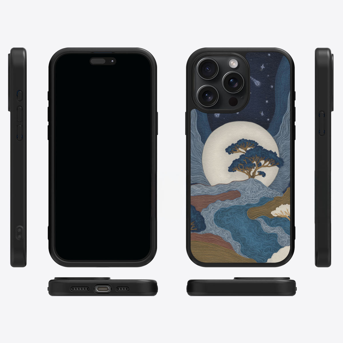Aura Farming iPhone 13 Pro Max case cover – multi-angle view