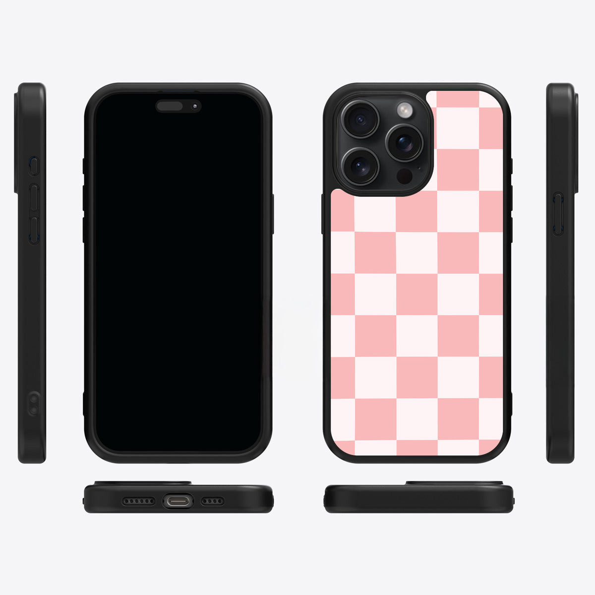 Ballet Tile iPhone 13 Pro Max case cover – multi-angle view