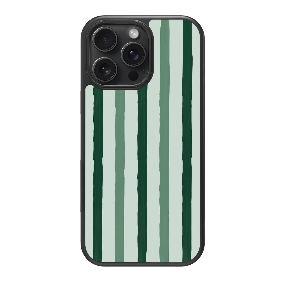 Green Watercolor Stripes - iPhone 13 Pro Max Case #case type_core (magsafe), #case type_core (non magsafe)