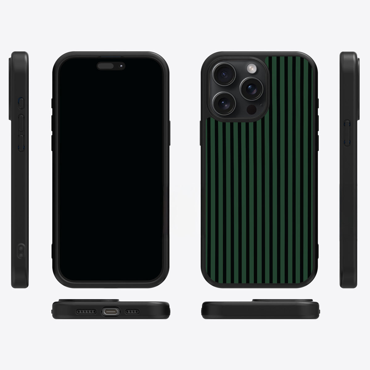 Green Stripe iPhone 13 Pro Max Case – Jungle Rule | MagSafe
