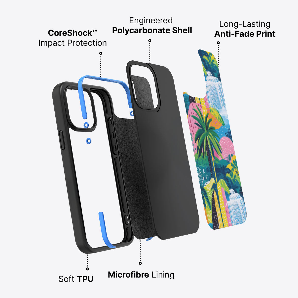 Lively Amazon - iPhone 13 Pro Max Case #case type_core (non magsafe)