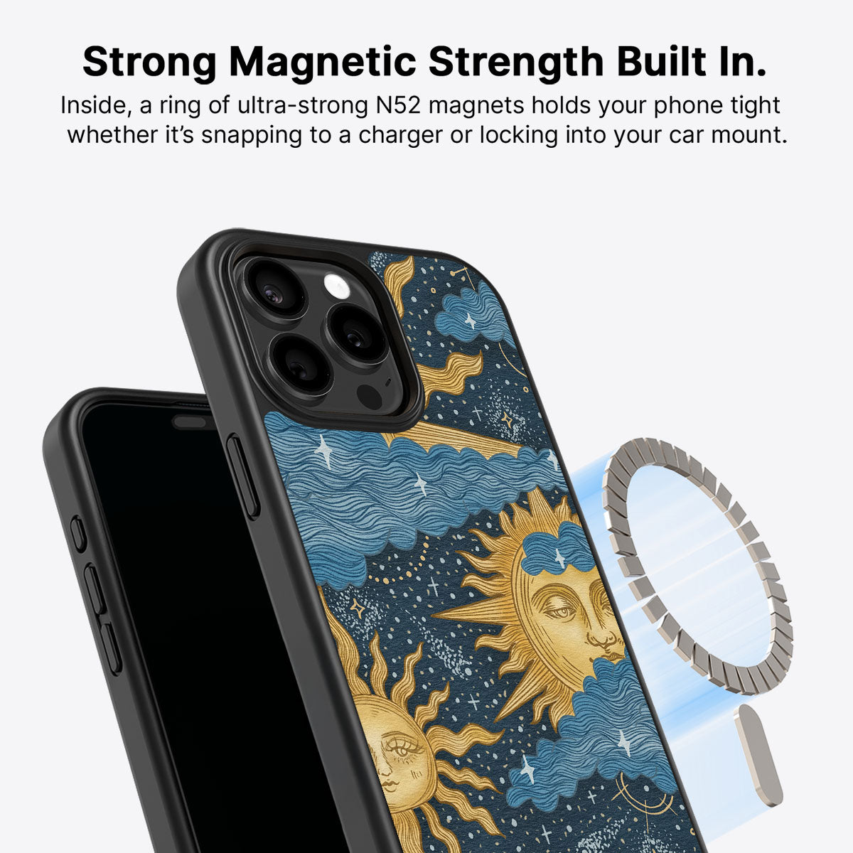 iPhone 13 Pro Max MagSafe case – Solar Play design