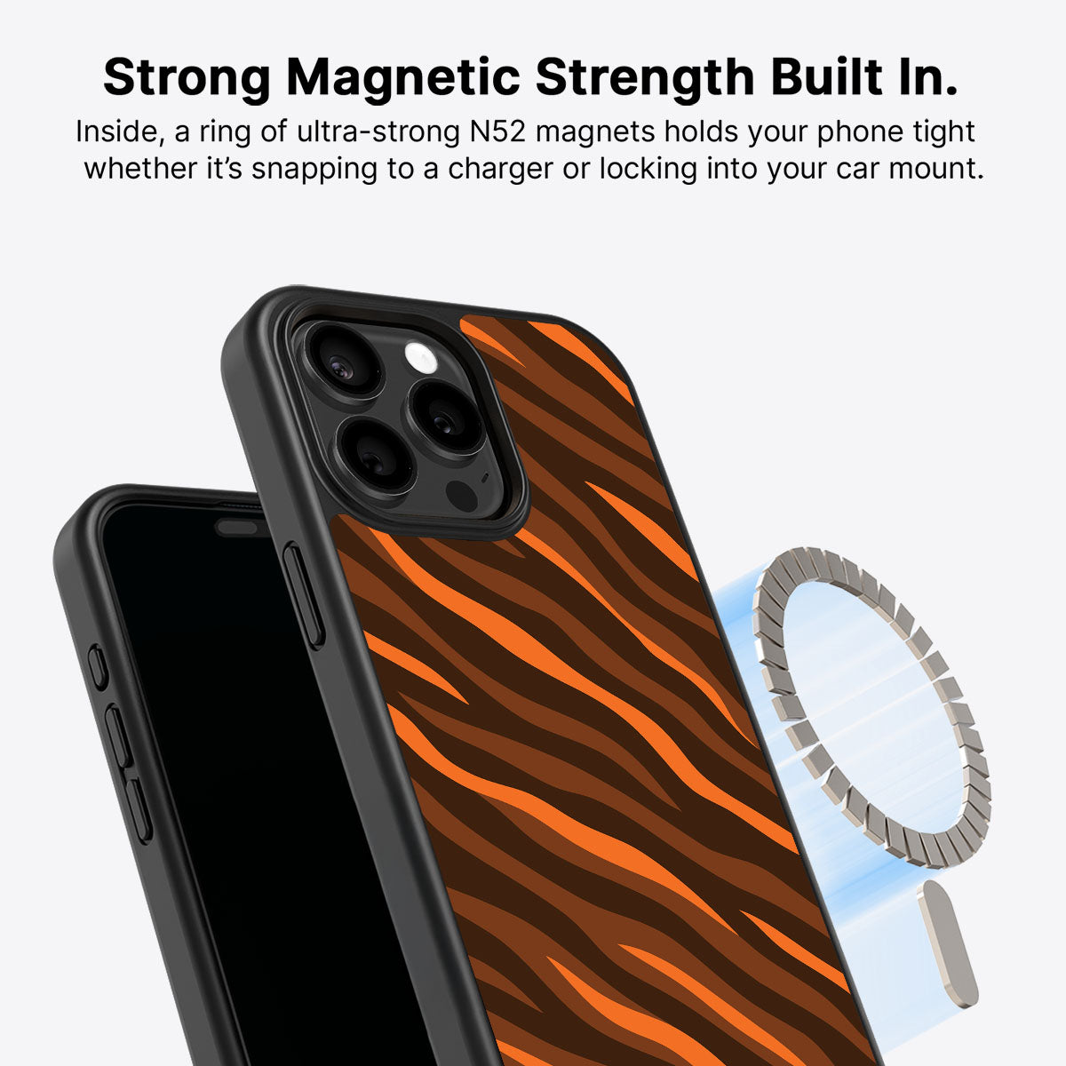 Tiger Trace - iPhone 13 Pro Max Case #case type_core (magsafe)