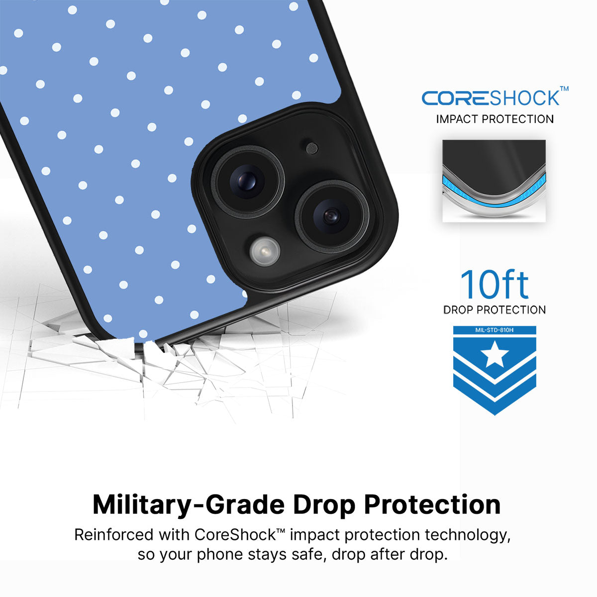 Azurelle - iPhone 14 Case #case type_core (magsafe), #case type_core (non magsafe)