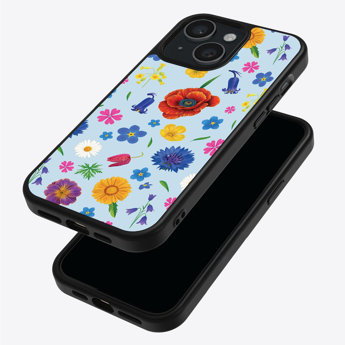 British Wildflowers - iPhone 14 Case #case type_core (magsafe), #case type_core (non magsafe)
