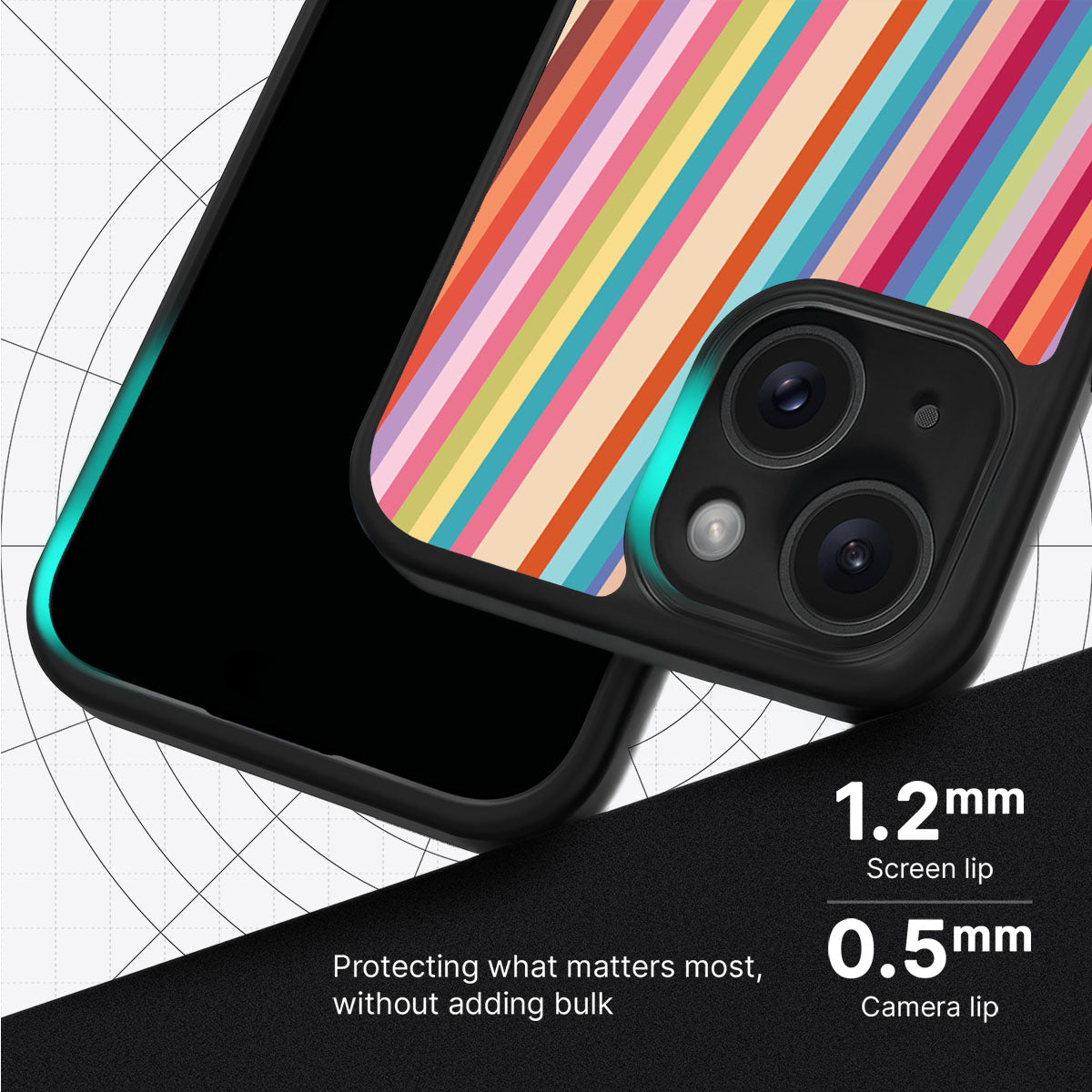 Candy Stripe - iPhone 14 Case #case type_core (magsafe), #case type_core (non magsafe)