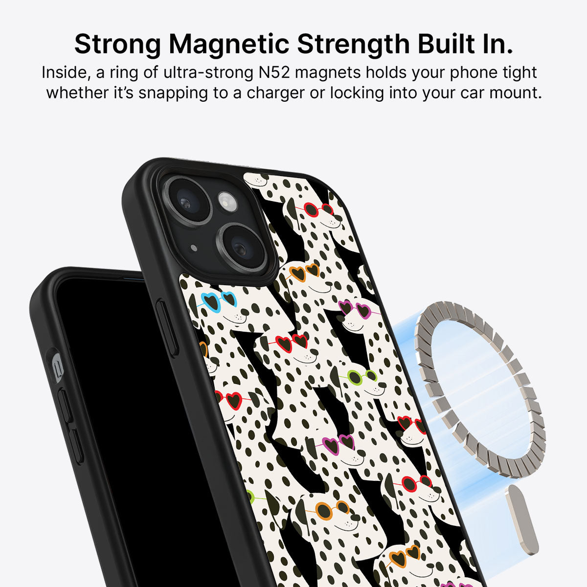 Dalmatian Dog - iPhone 14 Case, #case type_core (magsafe)