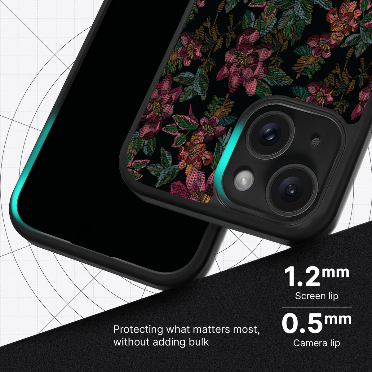 Floral Tapestry - iPhone 14 Case #case type_core (magsafe), #case type_core (non magsafe)