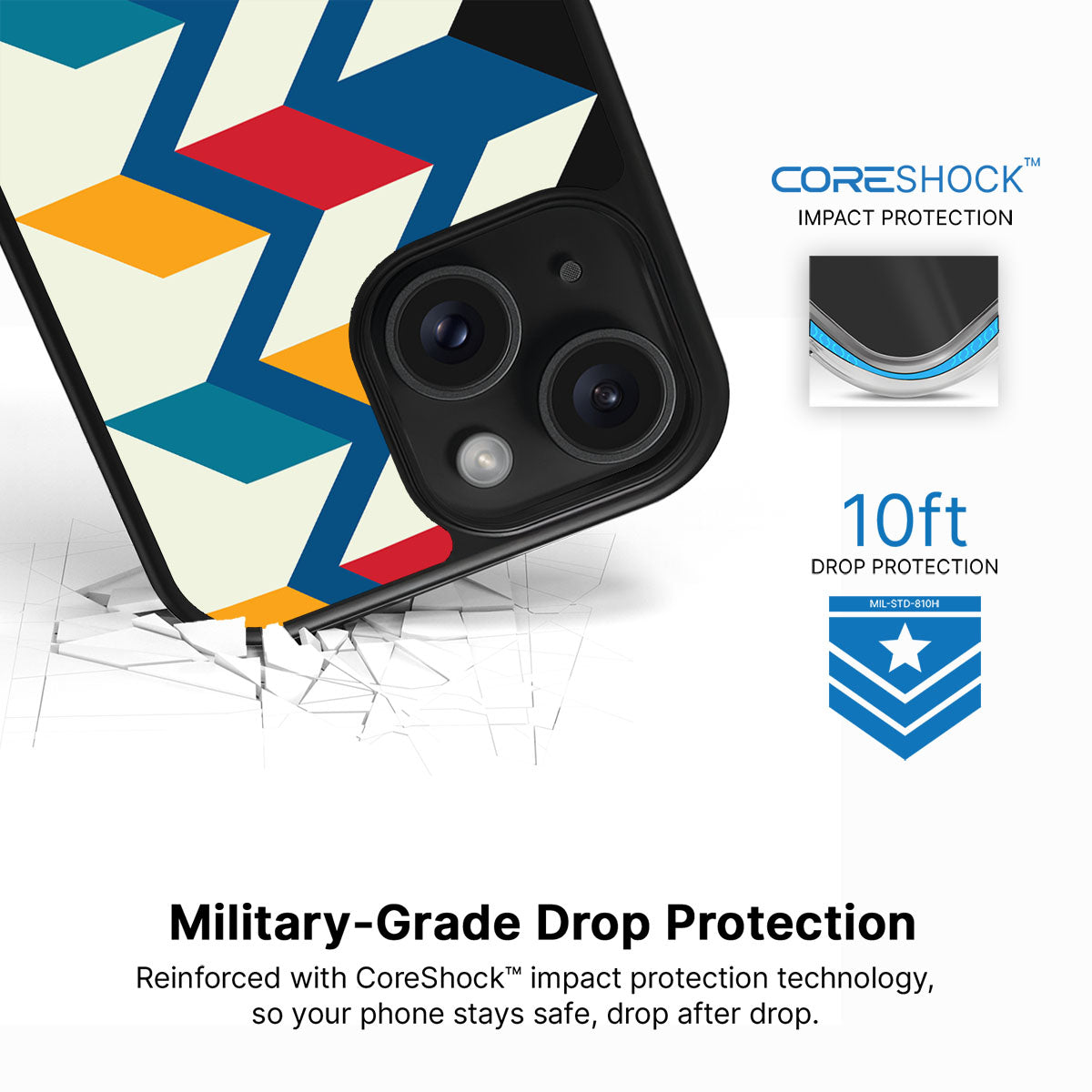 Morrocan Walk - iPhone 14 Case #case type_core (magsafe), #case type_core (non magsafe)