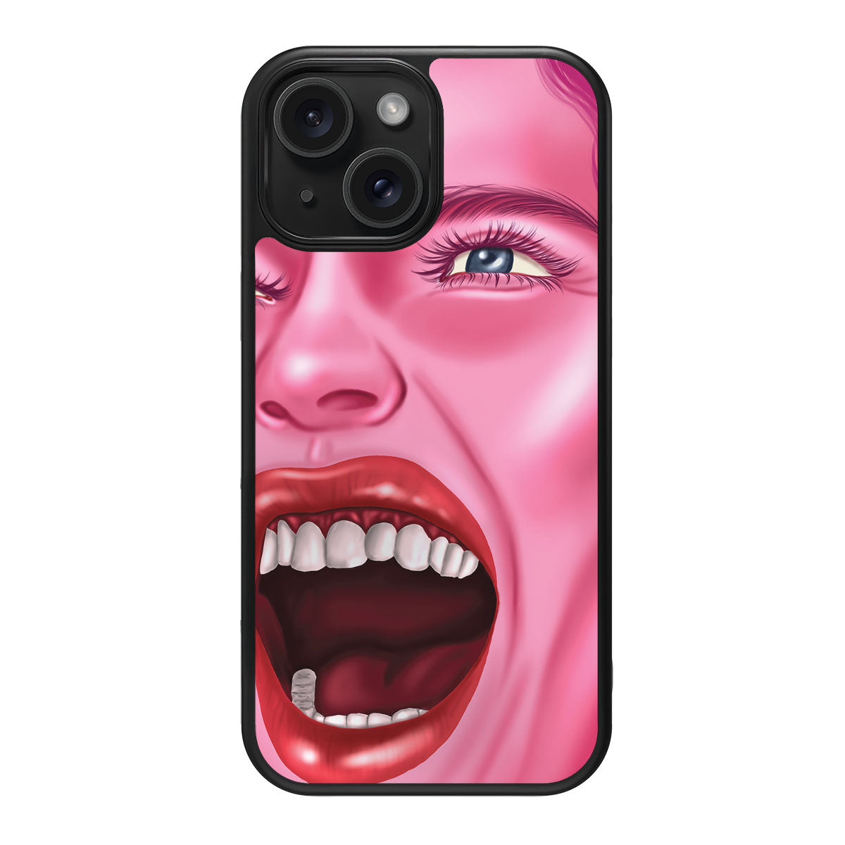 Pink Rage - iPhone 14 Case #case type_core (magsafe), #case type_core (non magsafe)