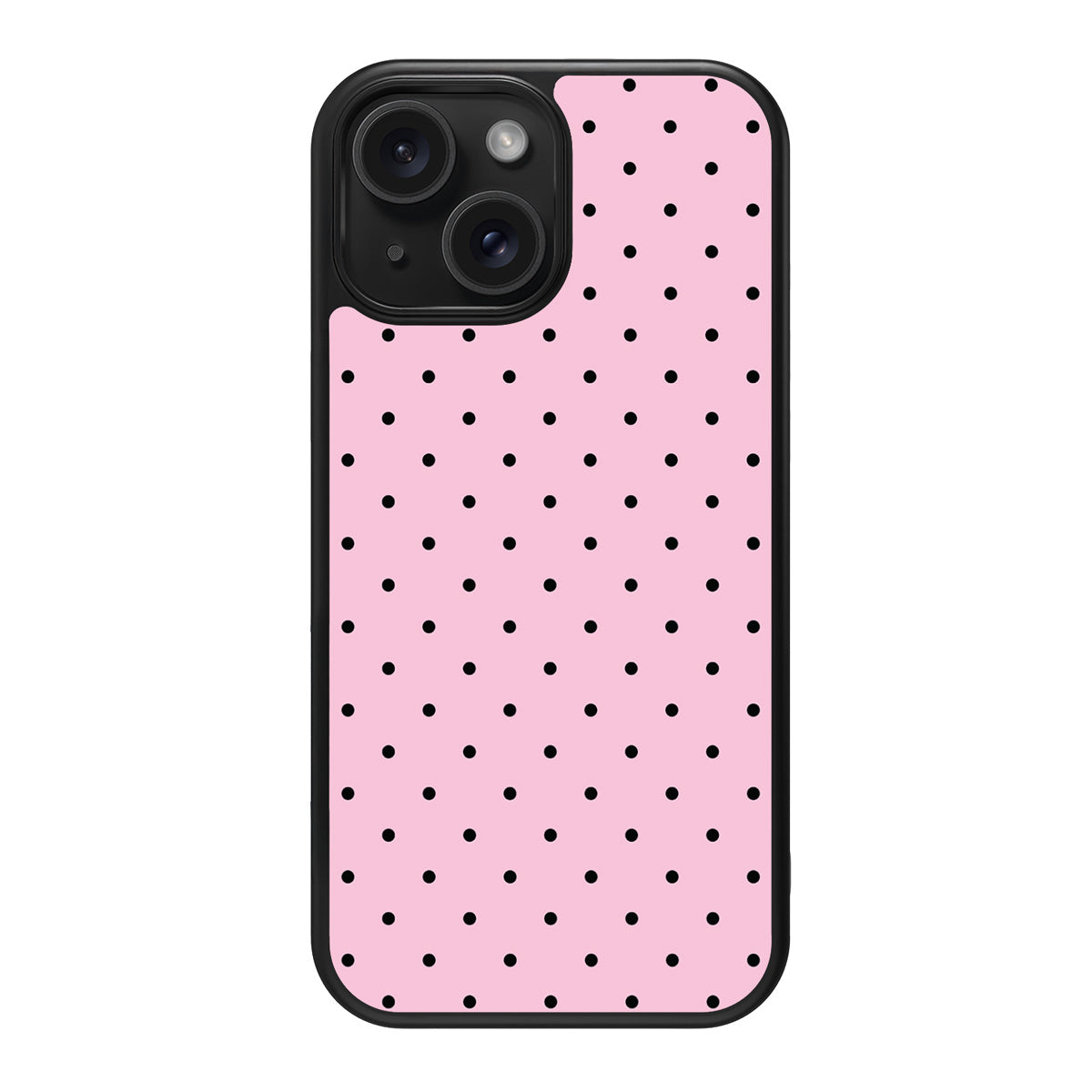 Pink Polka Dot iPhone 14 Case – Veloria | MagSafe