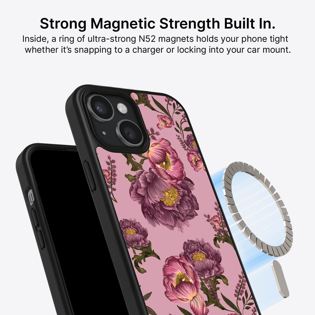 Vintage Blossoms - iPhone 14 Case #case type_core (magsafe)