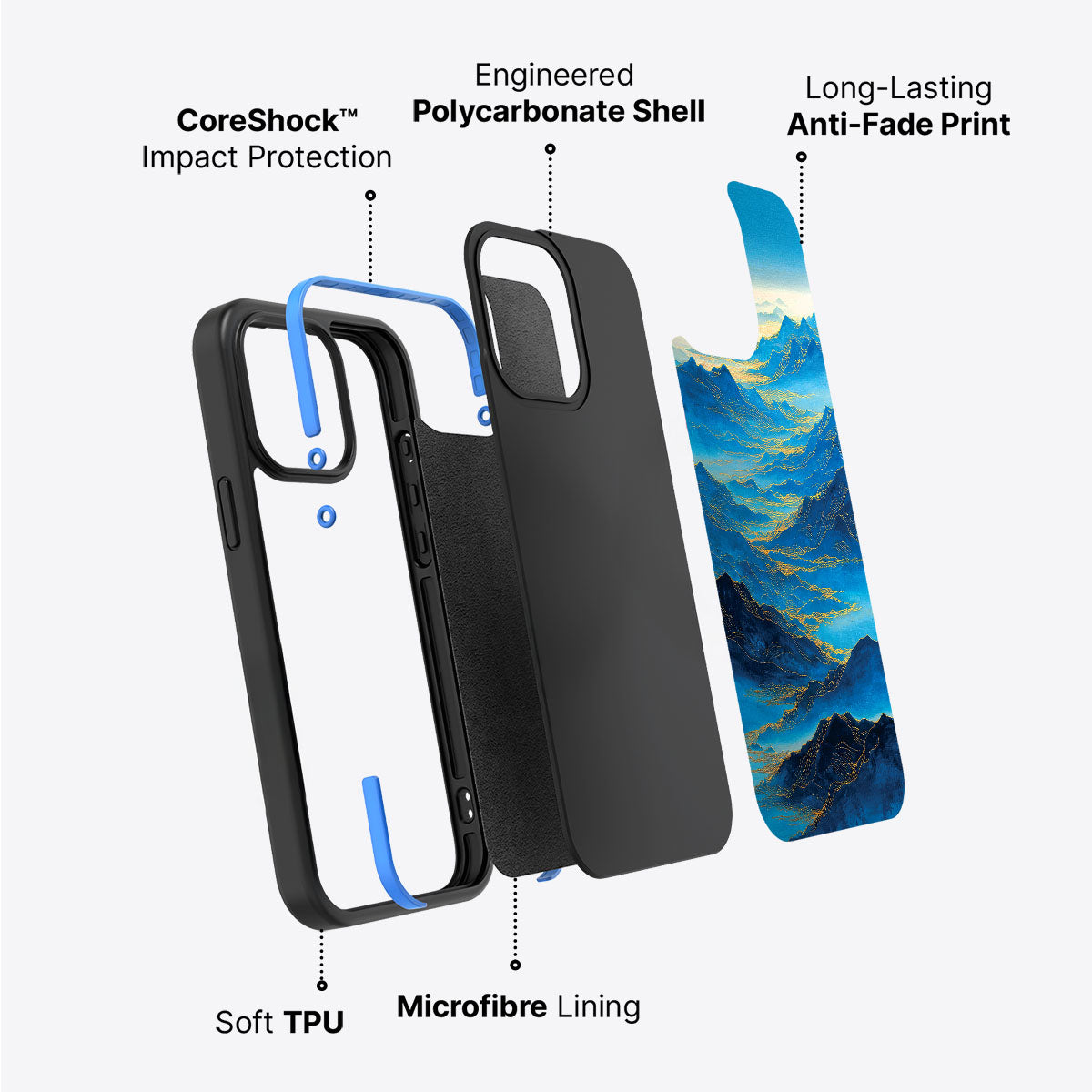 Ethereal Dawn - iPhone 14 Plus Case #case type_core (non magsafe)