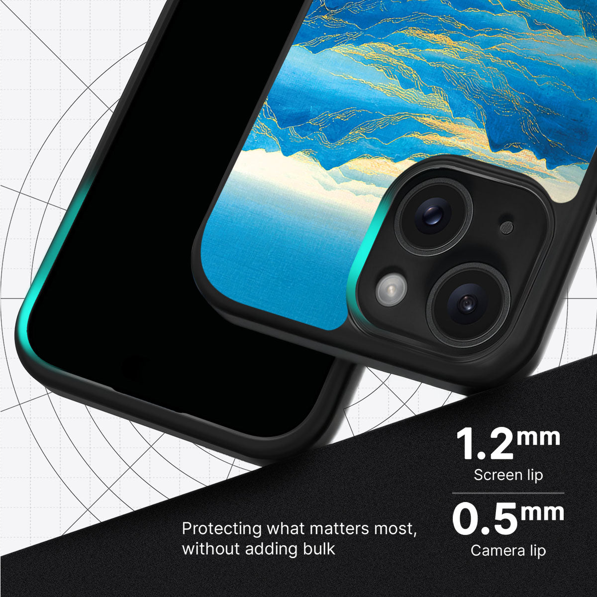 Ethereal Dawn - iPhone 14 Plus Case #case type_core (magsafe), #case type_core (non magsafe)