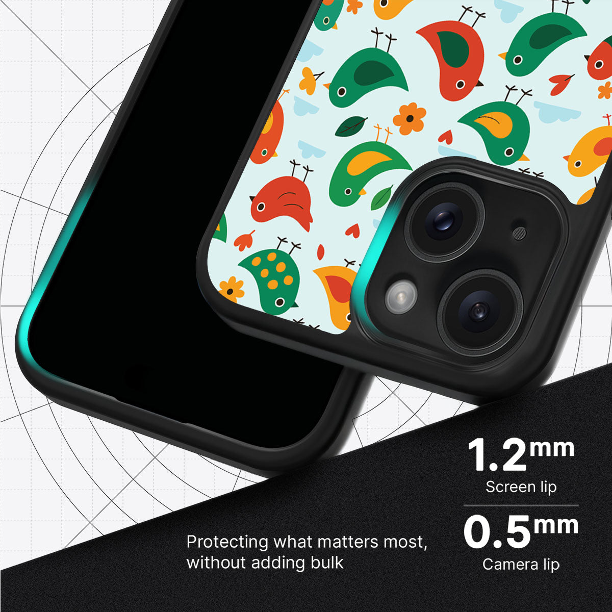 Feathered Friends - iPhone 14 Plus Case #case type_core (magsafe), #case type_core (non magsafe)