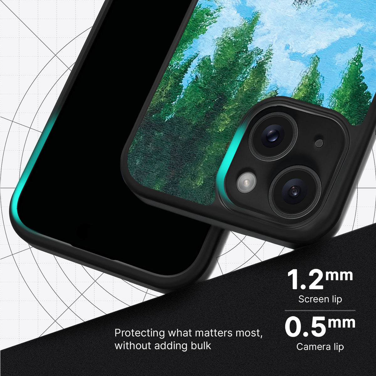 Forest Bathing - iPhone 14 Plus Case #case type_core (magsafe), #case type_core (non magsafe)