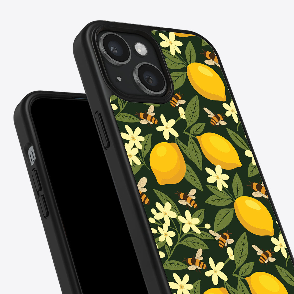 Lemon and Bees - iPhone 14 Plus Case #case type_core (non magsafe)