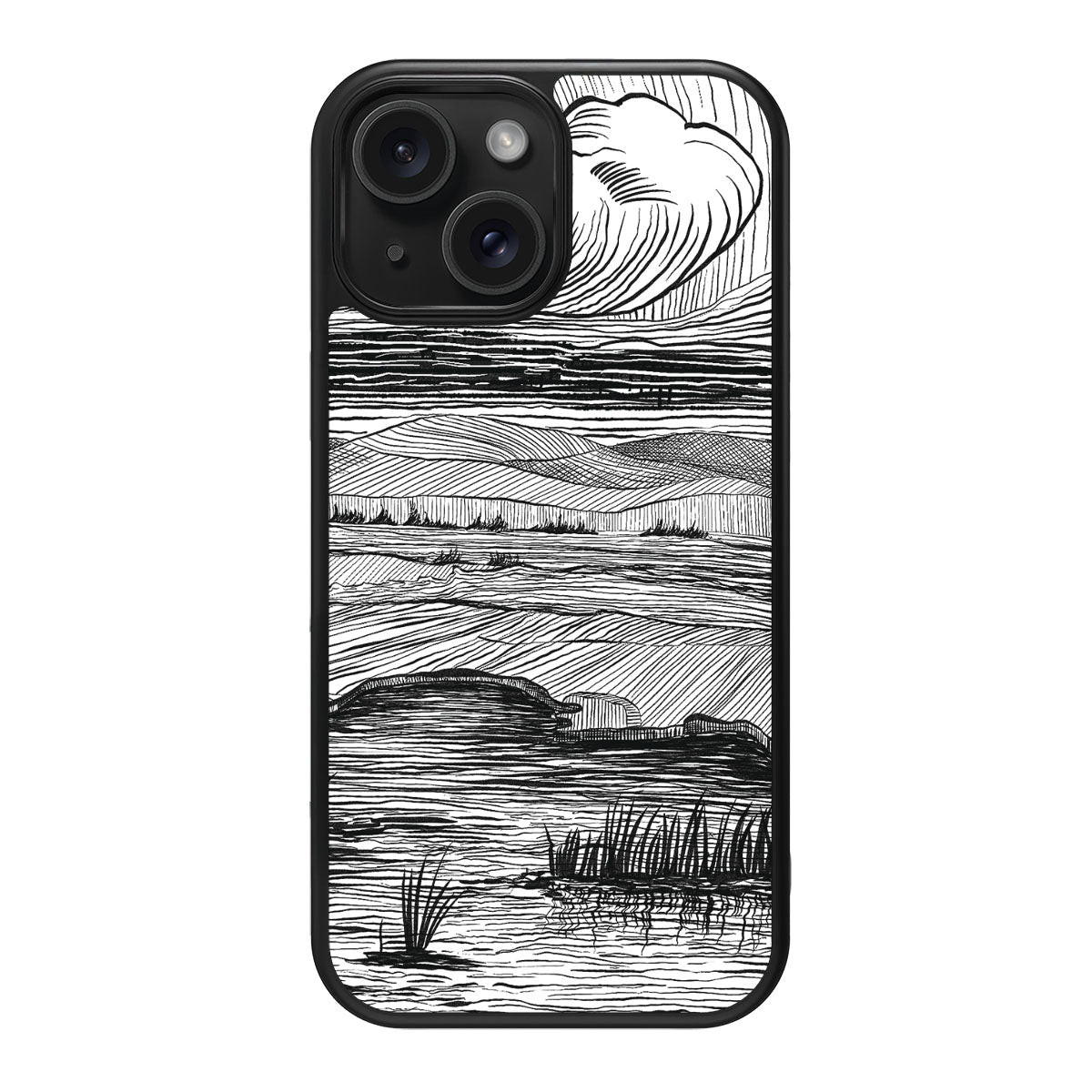 Linear Landscape - iPhone 14 Plus Case #case type_core (magsafe), #case type_core (non magsafe)