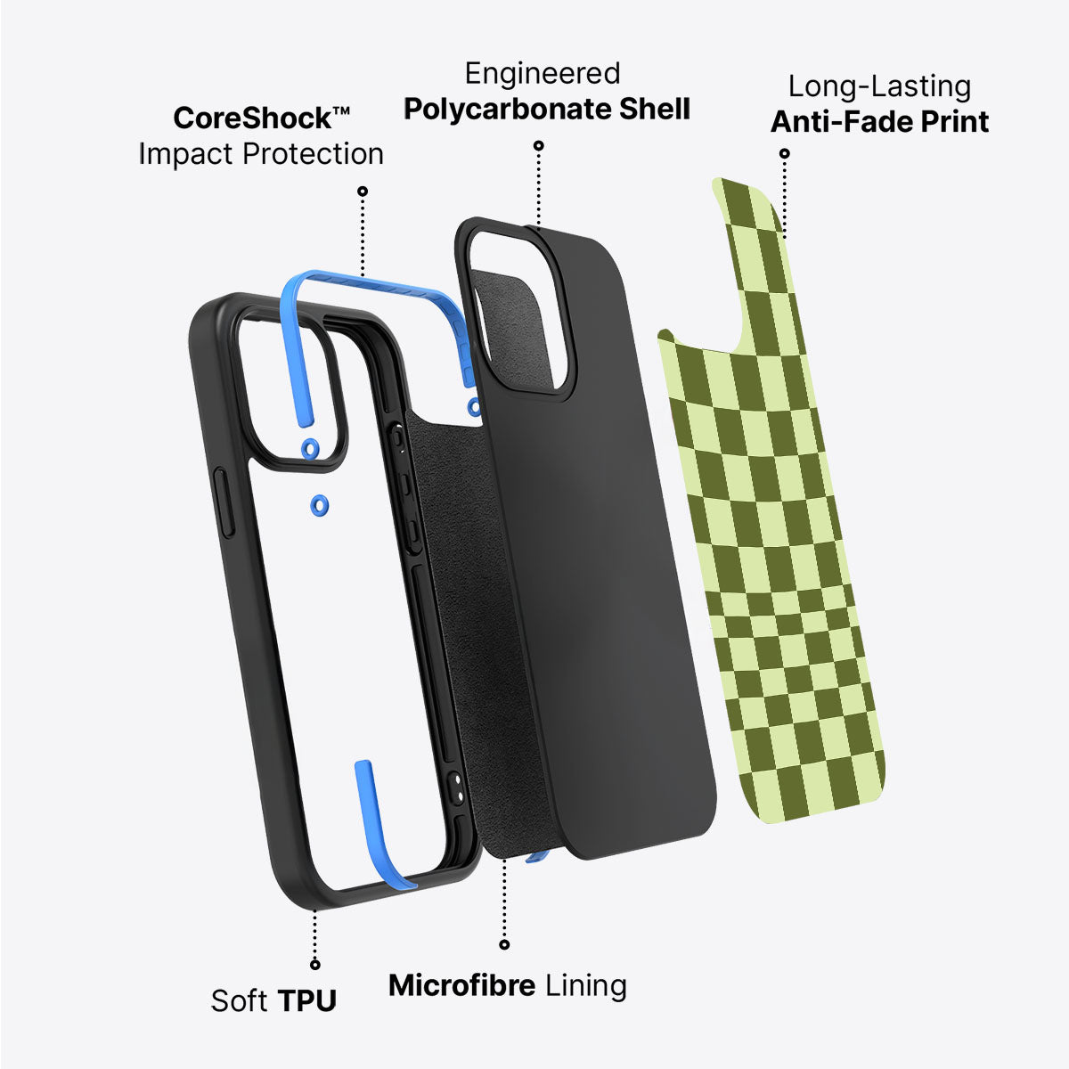 Olive Meadow - iPhone 14 Plus Case