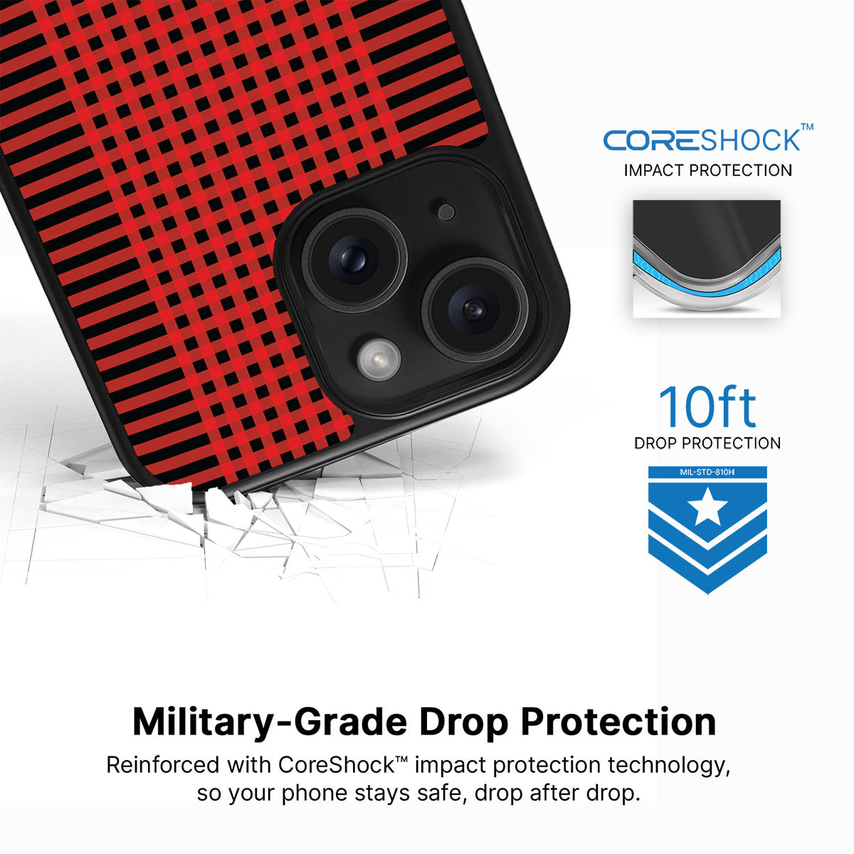 Red Basket - iPhone 14 Plus Case